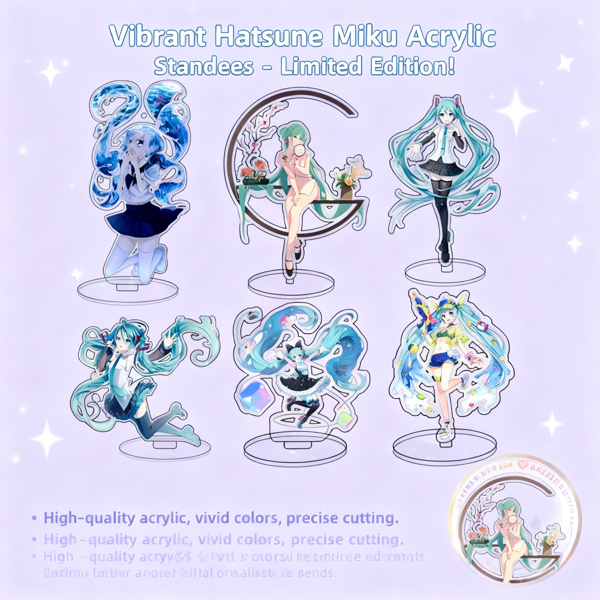 Anime Merchandise Manufacturers - Wholesale Manufacturer Large Acrylic Standee Hatsune