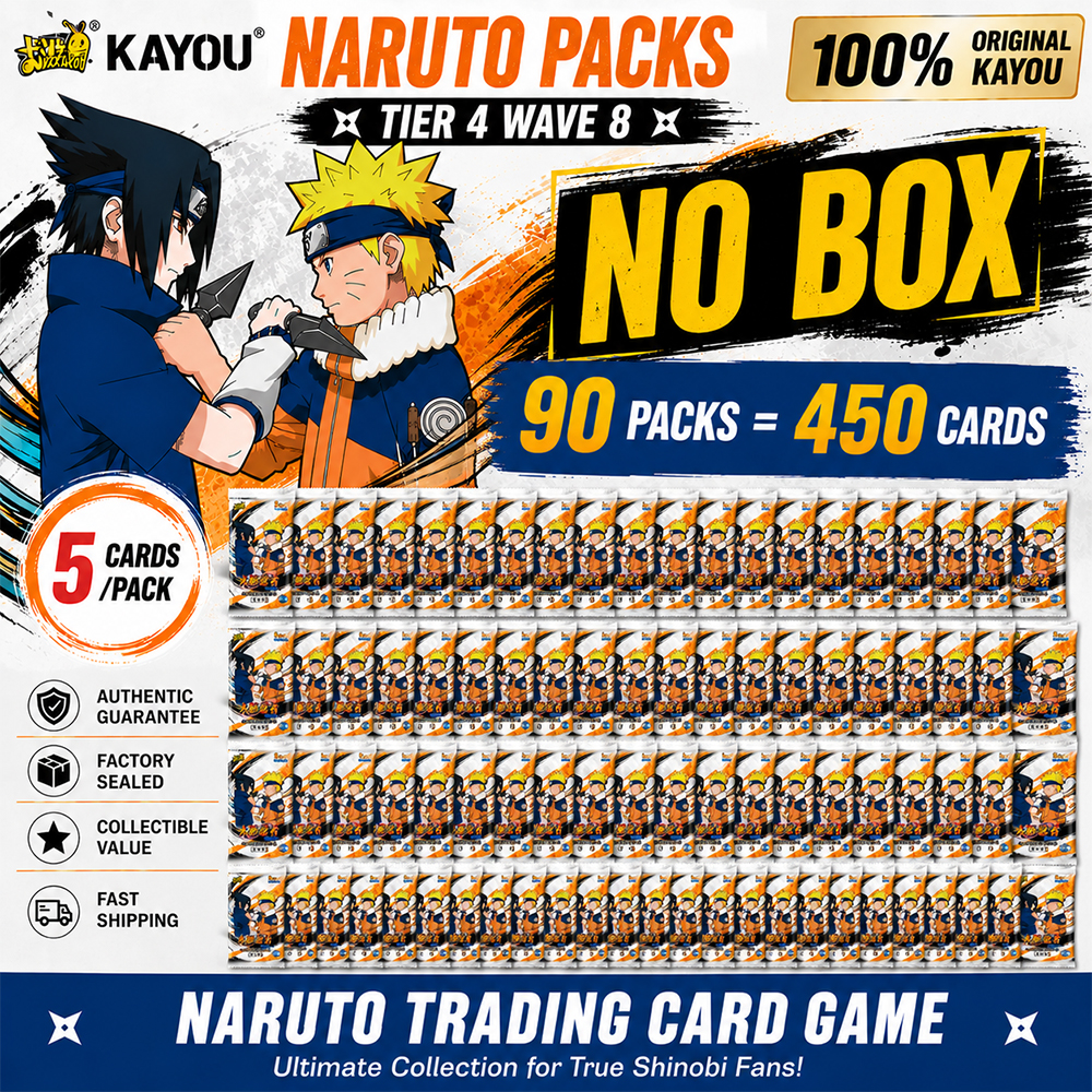 KAYOU Naruto Tier4Wave8 Booste - Rare Anime Merchandise review and price