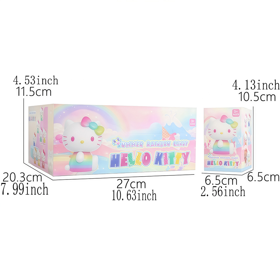 Hello Cat Summer Rainbow Serie - Figure Display Box review and price